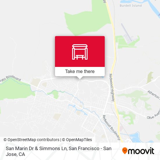 Mapa de San Marin Dr & Simmons Ln