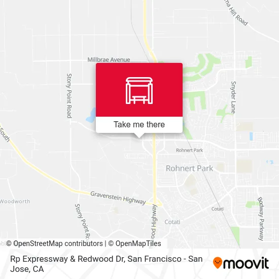 Rp Expressway & Redwood Dr map