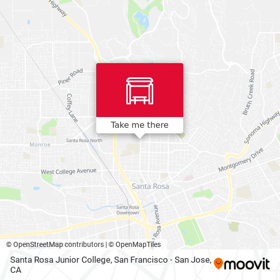 Santa Rosa Junior College map