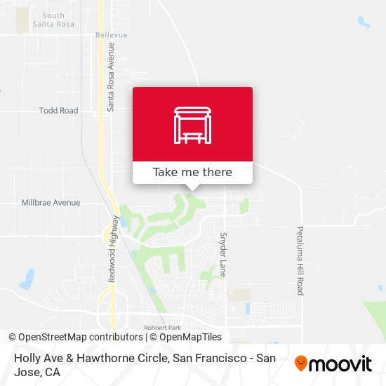 Mapa de Holly Ave & Hawthorne Circle