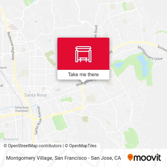 Mapa de Montgomery Village