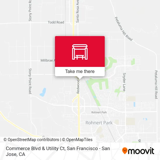 Commerce Blvd & Utility Ct map