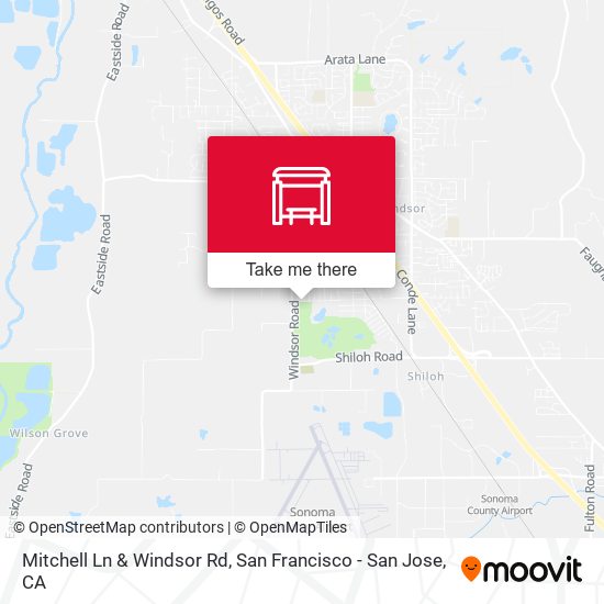 Mitchell Ln & Windsor Rd map