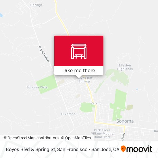 Boyes Blvd & Spring St map