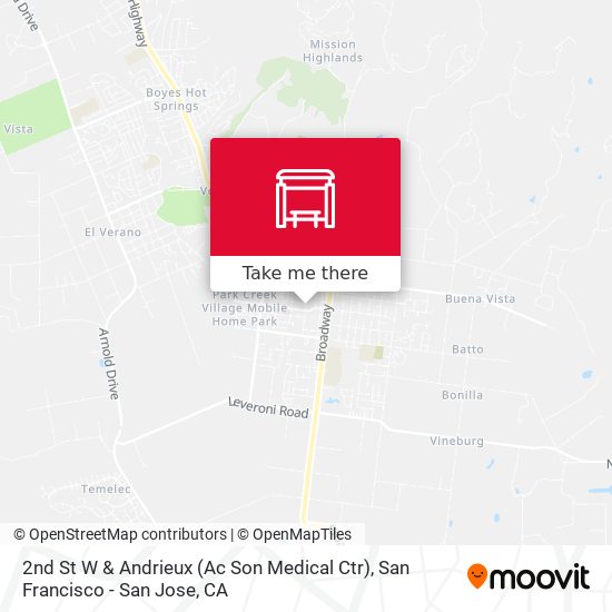 Mapa de 2nd St W & Andrieux (Ac Son Medical Ctr)