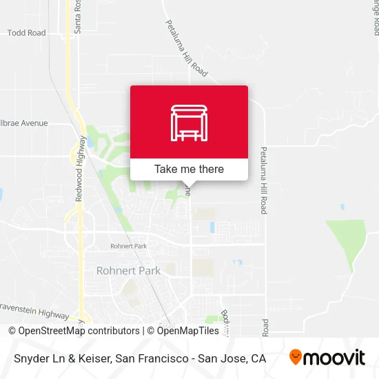 Snyder Ln & Keiser map