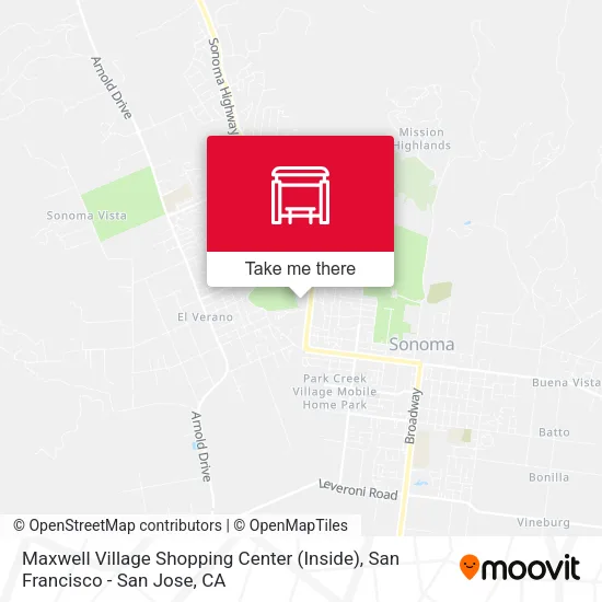 Maxwell Village Shopping Center (Inside) map