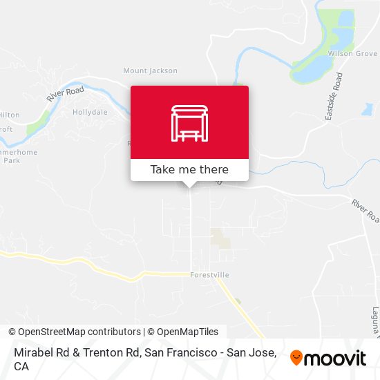 Mirabel Rd & Trenton Rd map