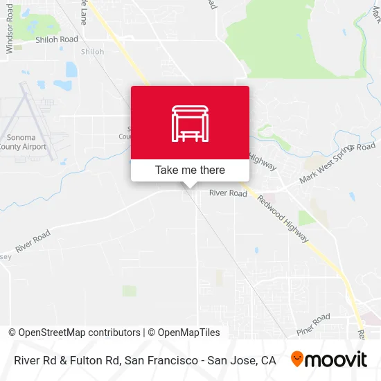 River Rd & Fulton Rd map