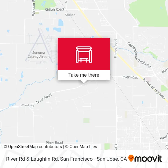 River Rd & Laughlin Rd map