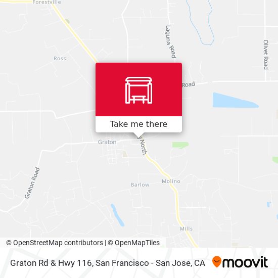 Mapa de Graton Rd & Hwy 116