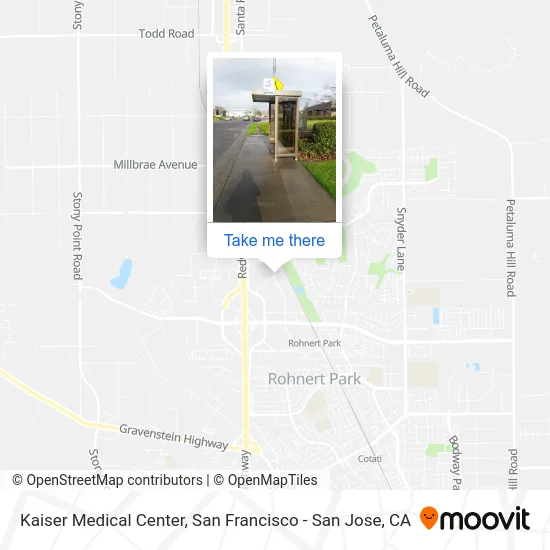 Kaiser Medical Center map