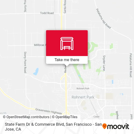 State Farm Dr & Commerce Blvd map