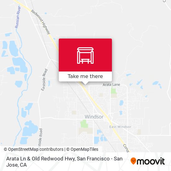 Mapa de Arata Ln & Old Redwood Hwy