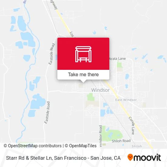 Starr Rd & Stellar Ln map
