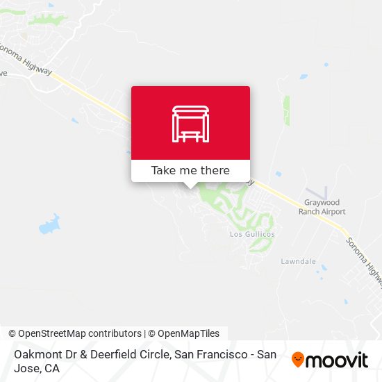 Oakmont Dr & Deerfield Circle map