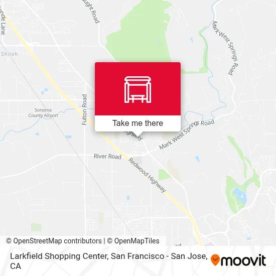 Larkfield Shopping Center map