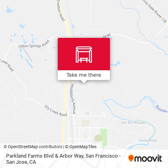 Parkland Farms Blvd & Arbor Way map