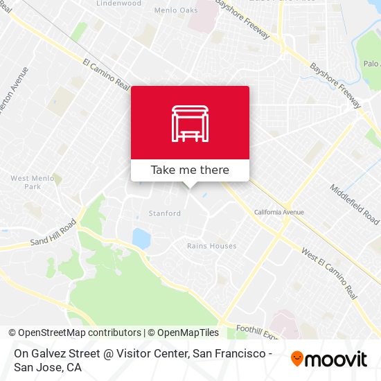 On Galvez Street @ Visitor Center map