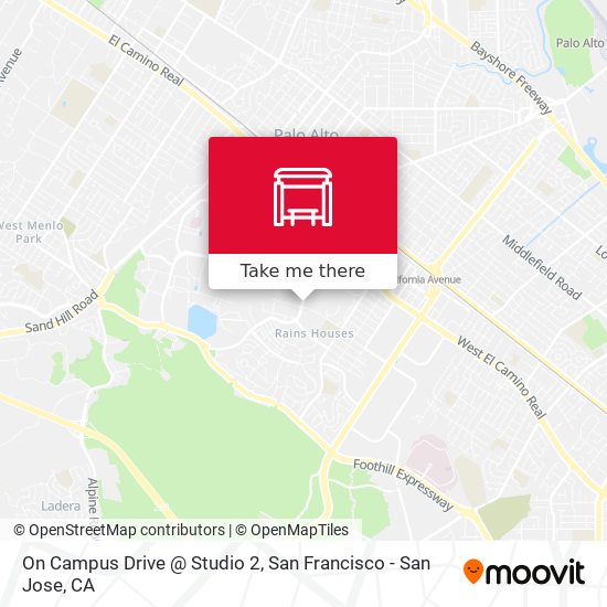 On Campus Drive @ Studio 2 map