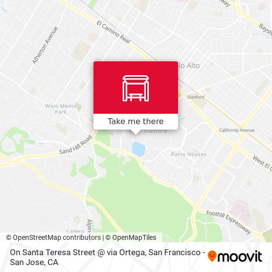 On Santa Teresa Street @ via Ortega map