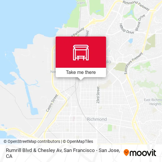 Mapa de Rumrill Blvd & Chesley Av