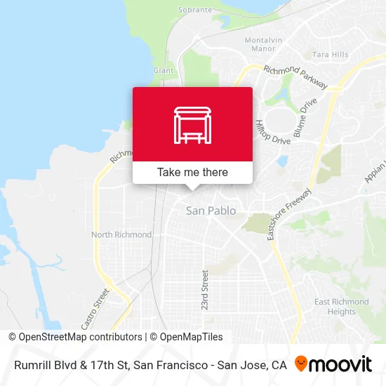 Rumrill Blvd & 17th St map