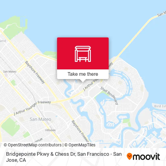 Bridgepointe Pkwy & Chess Dr map