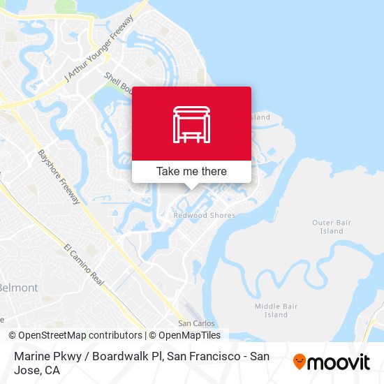 Mapa de Marine Pkwy / Boardwalk Pl