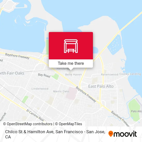 Chilco St & Hamilton Ave map