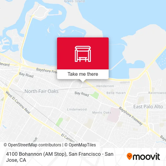 4100 Bohannon (AM Stop) map