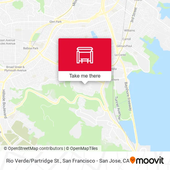 Rio Verde/Partridge St. map