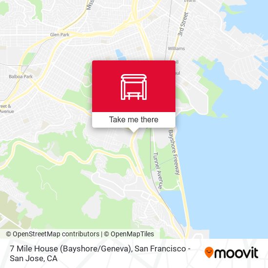 Mapa de 7 Mile House (Bayshore/Geneva)