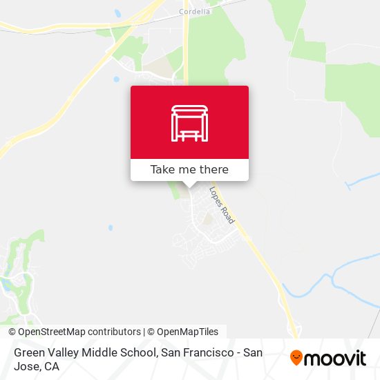 Green Valley Middle School map