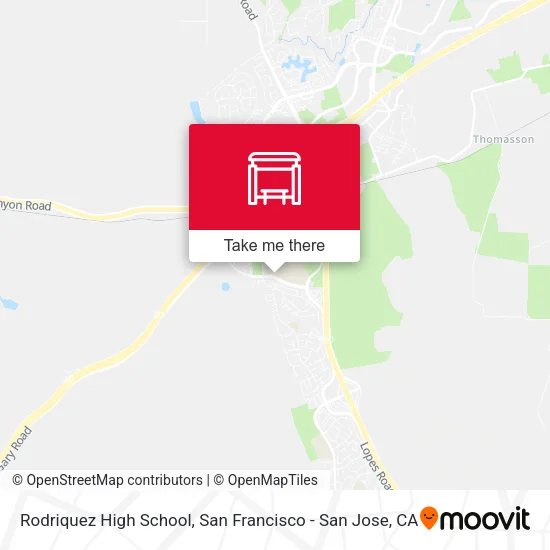 Rodriquez High School map