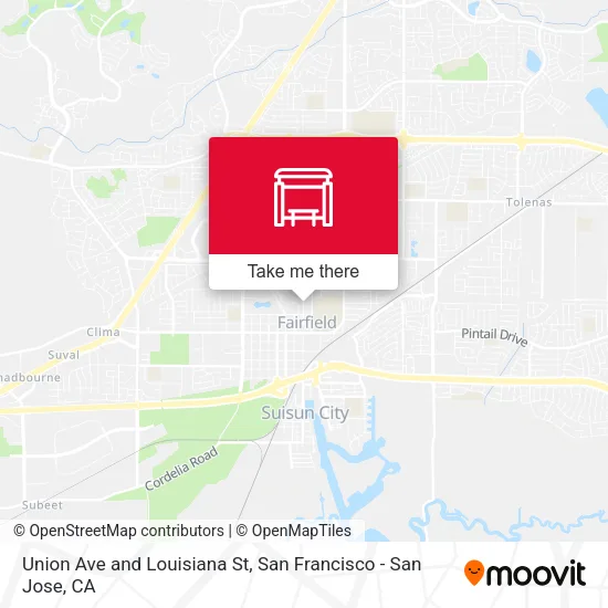 Mapa de Union Ave and Louisiana St