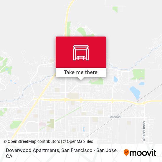 Doverwood Apartments map