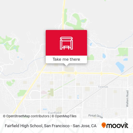 Mapa de Fairfield High School