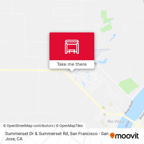 Summerset Dr & Summerset Rd map