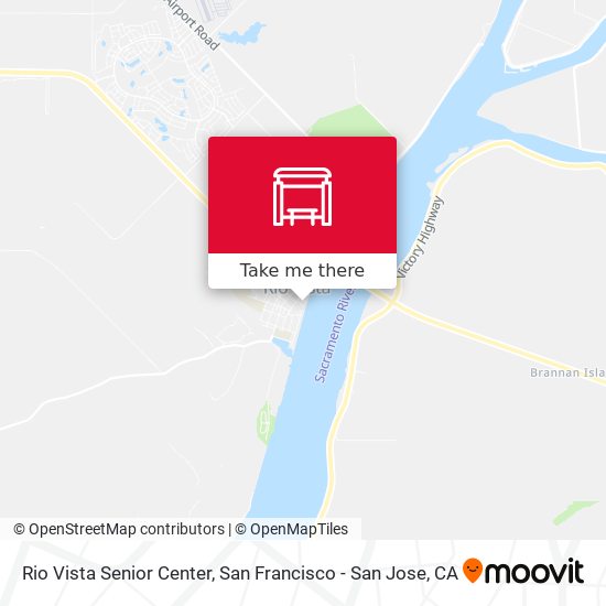 Mapa de Rio Vista Senior Center