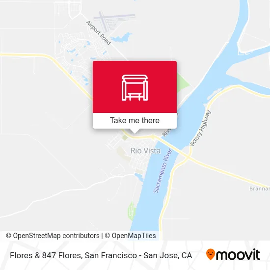 Flores & 847 Flores map