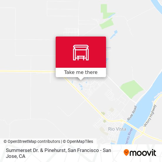 Summerset Dr. & Pinehurst map