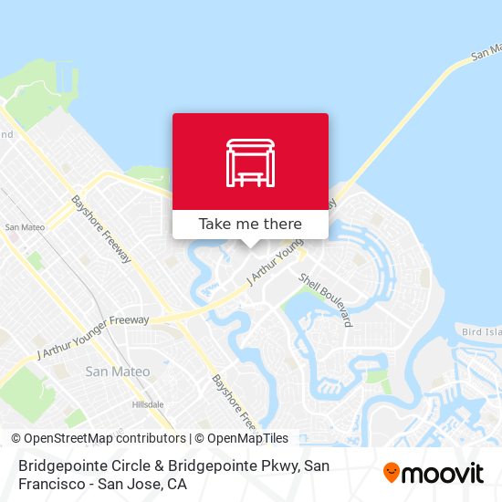 Bridgepointe Circle & Bridgepointe Pkwy map