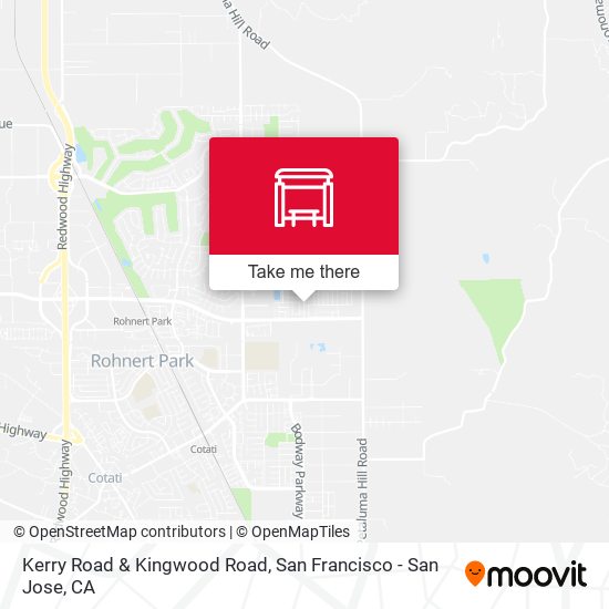 Kerry Road & Kingwood Road map