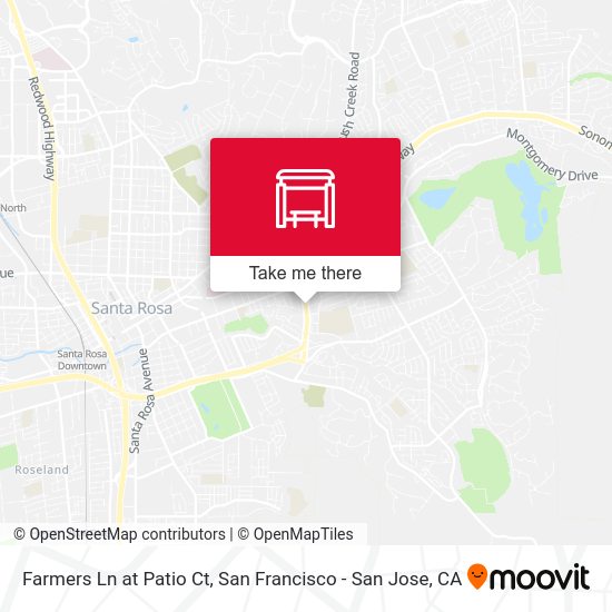 Farmers Ln at Patio Ct map