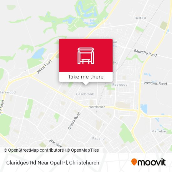 Claridges Rd Near Opal Pl map