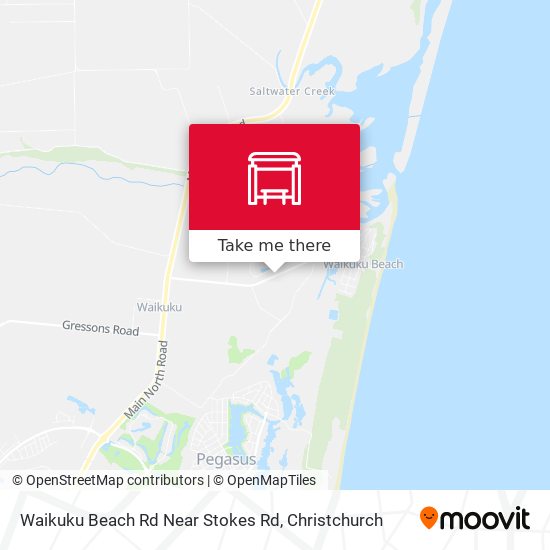 Waikuku Beach Rd Near Stokes Rd map