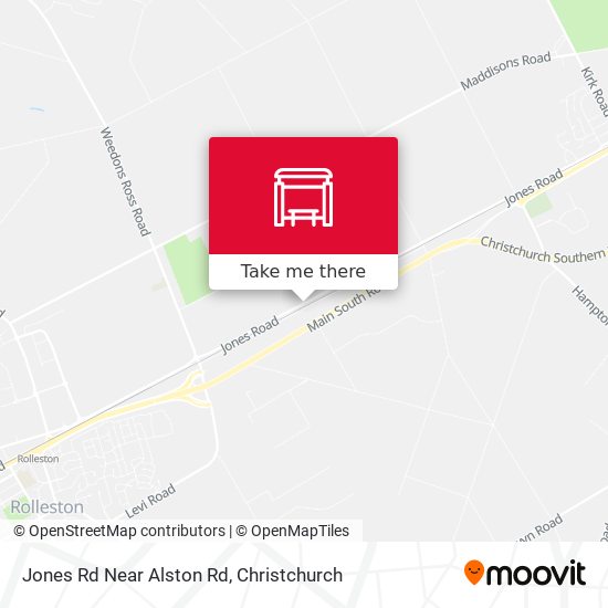 Jones Rd Near Alston Rd map