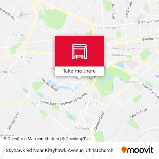 Skyhawk Rd Near Kittyhawk Avenue map
