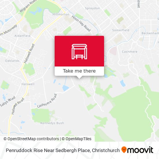Penruddock Rise Near Sedbergh Place map